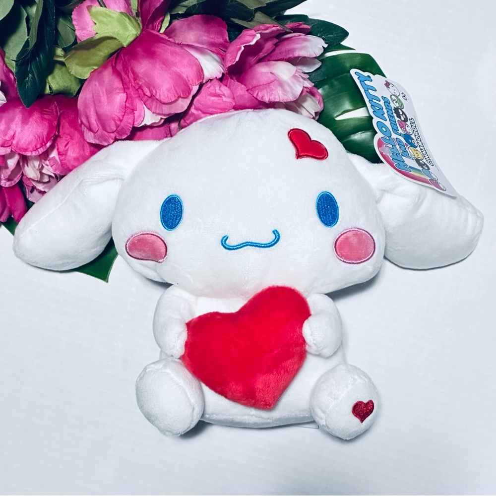 Valentine's Day Hello Kitty And Friends Cinnamoroll Plush 8in NEW